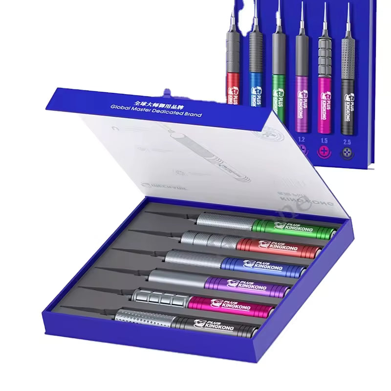 Mechanic KingKong+ (Plus) Colorful High Hardness Magnetic Precision Screwdriver Set