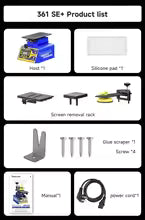 Mechanic 361 SE+ (Plus) 7-inch Rotary Heating Separator for Middle Frame / Screen Disassembly