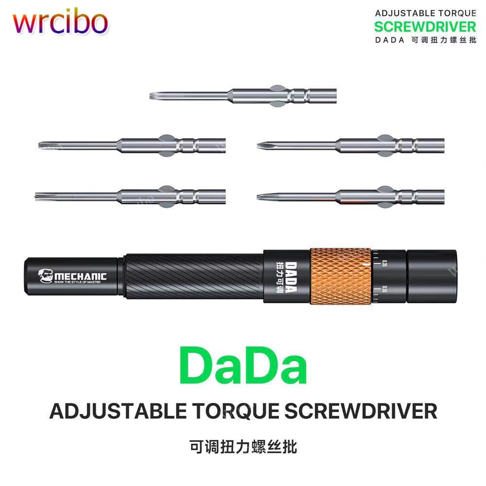 Mechanic DADA 5-in-1 Auto-Lock Adjustable Torque Screwdriver Set