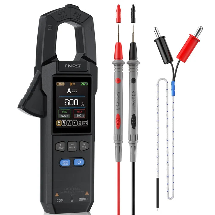FNIRSI DMC-100 DC AC Current Voltage Clamp Meter Digital Multimeter