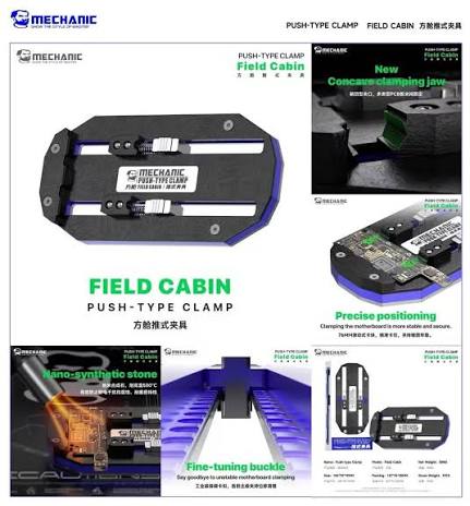 MECHANIC FIELD CABIN Push-Type Clamp Phone Motherboard Fixture