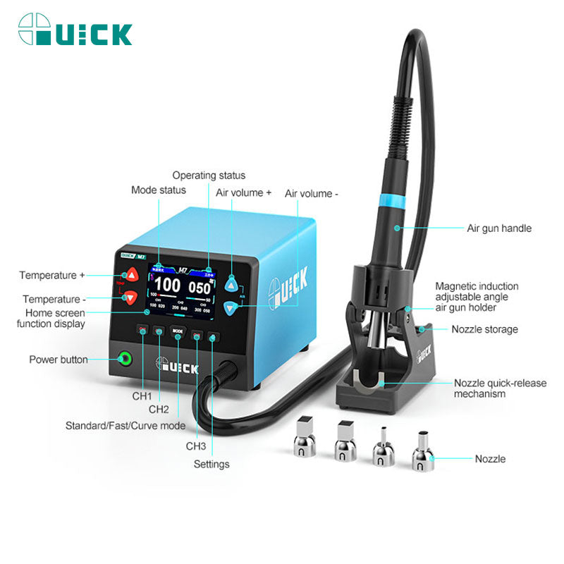 QUICK M7 Smart Lead-Free desoldering Station
