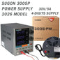 Sugon 3005PM 30V 5A 4-Digits Display LED High Precision Adjustable Switching DC Power Supply