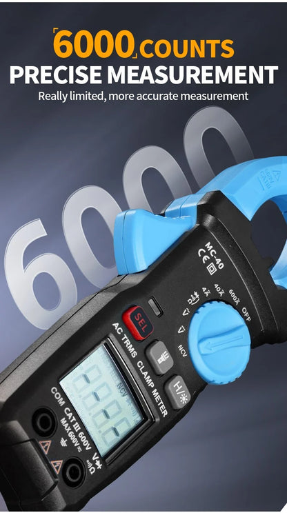 Fnirsi MC-40 Clamp Meter Digital Multimeter