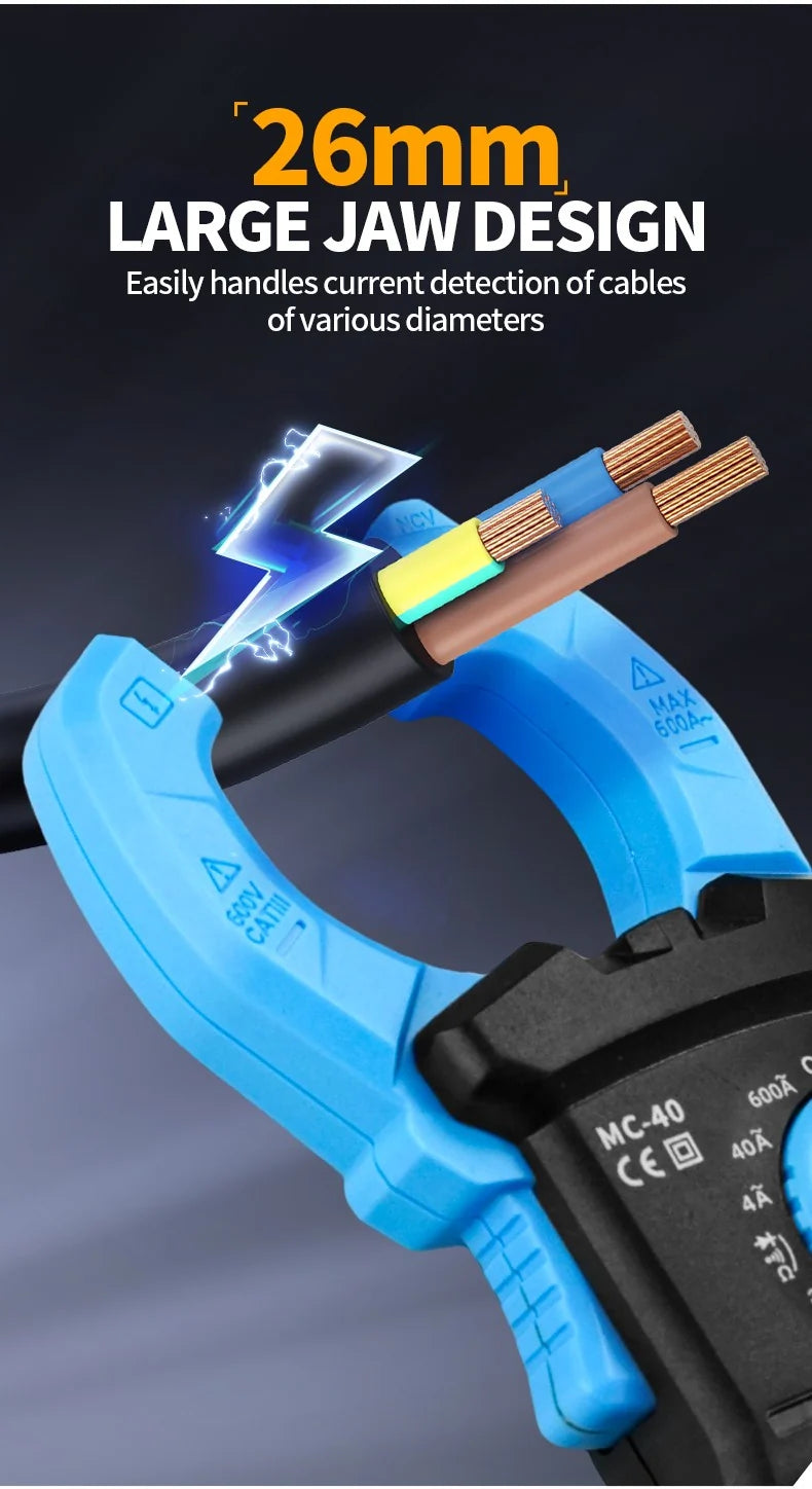 Fnirsi MC-40 Clamp Meter Digital Multimeter