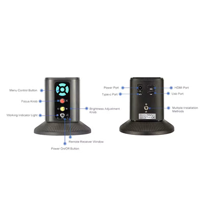 SUNSHINE MS10E-05 4k HD Digital Microscope Universal Stand Without Screen