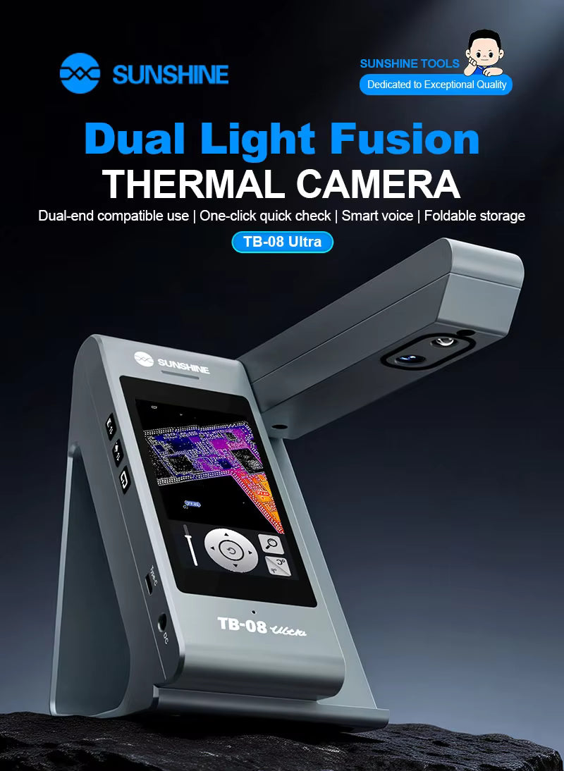 SUNSHINE TB-08 Ultra Digital infrared thermal camera 4-inch screen