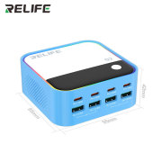 RELIFE Q2 120W 8-port GaN charger
