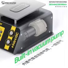 MECHANIC 361Mini+ LCD Screen Separator Machine Phone Flat Curved Screen Back Glass Frame Removal Repair Tool