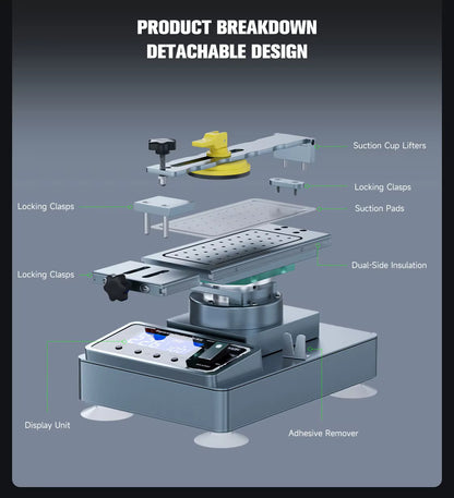 Mechanic Elite One+(Plus) Multi-Function Rotating Separator for Adhesive Removal / Frame / Screen Disassembly Separation