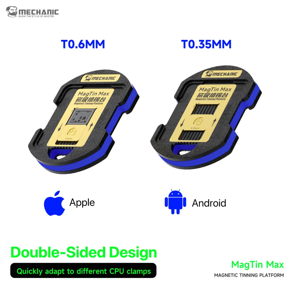 Mechanic MagTin Max Magnetic Dual-Sided BGA Reballing Platform Set for iPhone / Android