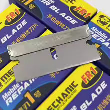 100PCS MECHANIC FR1 High Toughness Blades for Mobile Phone Maintenance LCD Screen OCA Glue Cleaning Removal Scraper Tools