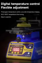 Mechanic 361 SE+ (Plus) 7-inch Rotary Heating Separator for Middle Frame / Screen Disassembly
