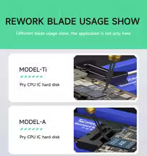 MECHANIC Assasin 5 Blade Set BGA Maintenance Knife For iPhone CPU CHIP IC Remove Glue Disassemble Rework Blade Knife Tools Kit