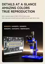 Mechanic MOS-8K 41MP HDMI USB Dual Output 8K Ultra HD Microscope Industrial Camera