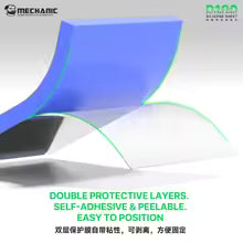 MECHANIC Pre-Cut Thermal Silicone Pads 12x12x1.5mm 100Pcs/Box For Soldering