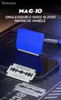 MECHANIC Mag-10 Magnetic Blade Holder Stainless Double Sided Blades for Phone Screen Frame Glue Removal LCD Repair Tool Kit