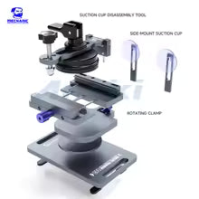 MECHANIC CP8 Multi‑Functional Phone Screen Removal Fixture 360° Rotating Repair Clamp Strong Suction Cup Disassembly Repair Tool