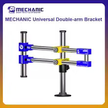 MECHANIC LM3 Universal Double-arm Bracket 360° Rotation Adjustable Microscope Stand For Mobile Phone Microscope Tools
