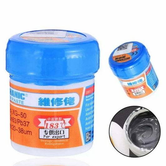 Mechanic XG-50 Solder Paste 42G – 183°C Low Temperature Soldering Paste for SMD PCB Rework & Repair