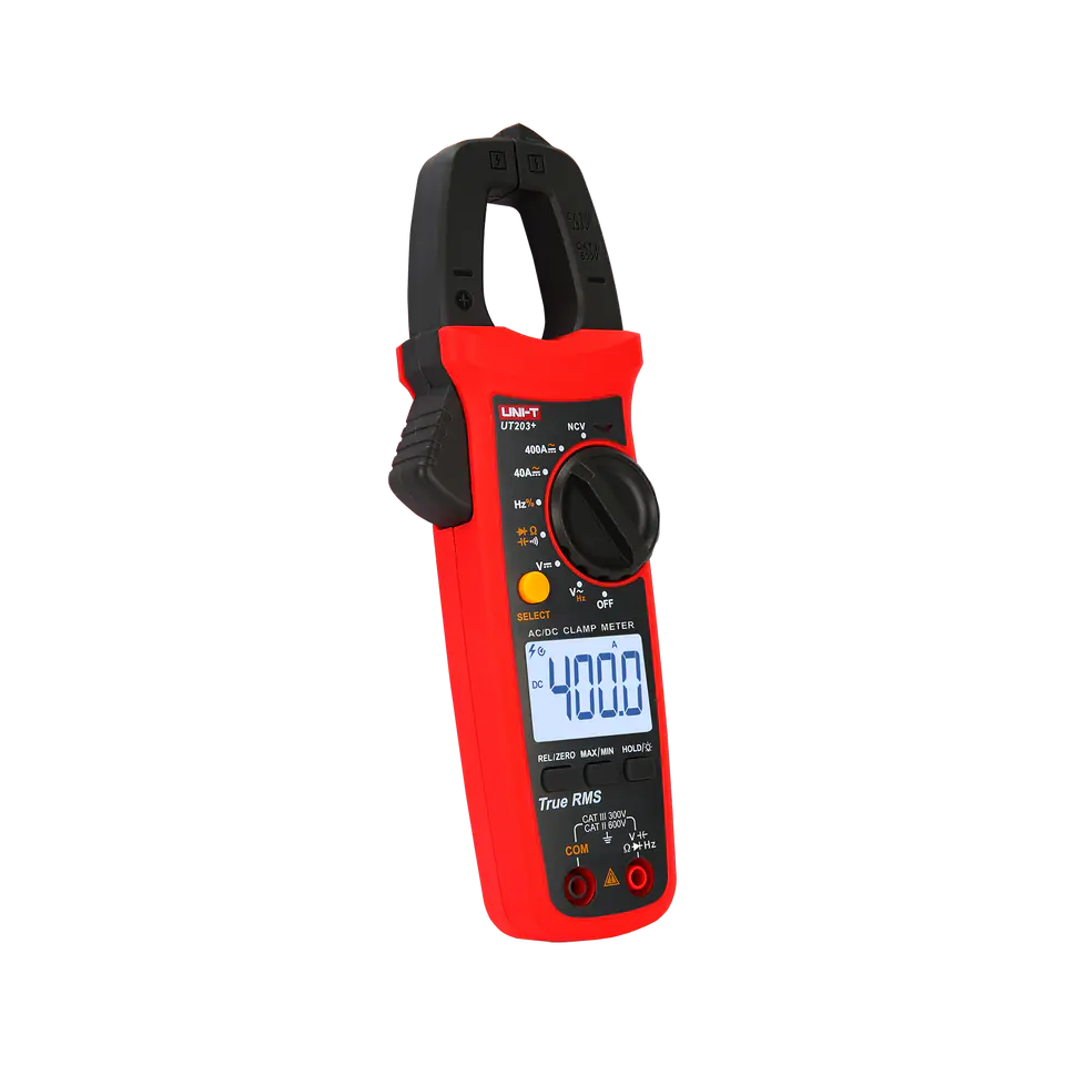 UNI-T ut203+ Digital Clamp Multimeter DC AC Current Voltmeter 400-400A