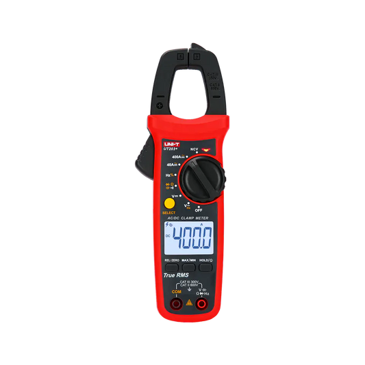 UNI-T ut203+ Digital Clamp Multimeter DC AC Current Voltmeter 400-400A