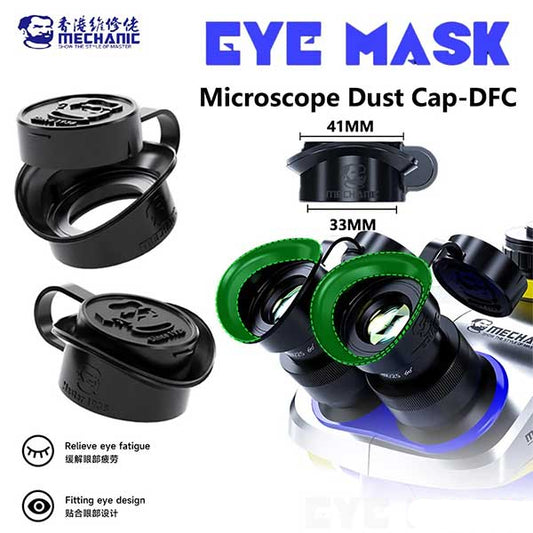 Mechanic DFC Soft Silicone Eyepiece Dust Cap for Most Microscope