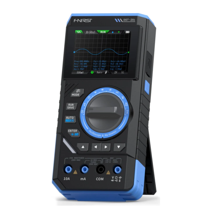 Fnirsi Dst-201 Handheld 3-in-1 Multimeter Oscilloscope Signal Generator