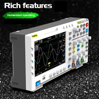 FNIRSI 1014D 2-IN-1 Dual Channel 100MHz 1GS/s Digital Oscilloscope Signal Generator