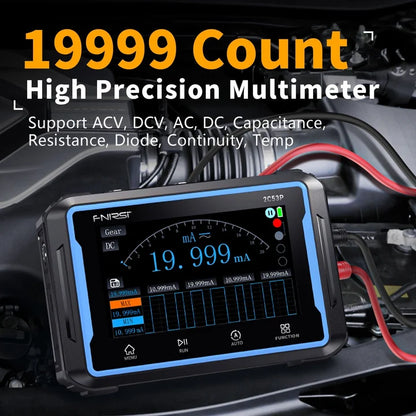 FNIRSI 2C53P 3-IN-1 50MHz 250MS/s Dual Channel Tablet Touchable Oscilloscope Multimeter DDS Generator