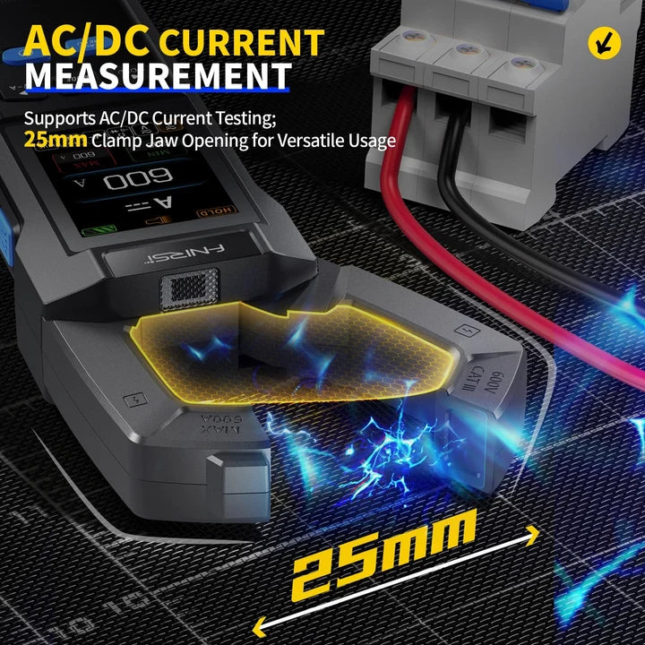 FNIRSI DMC-100 DC AC Current Voltage Clamp Meter Digital Multimeter
