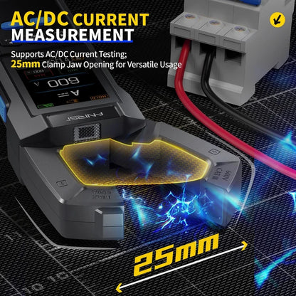 FNIRSI DMC-100 DC AC Current Voltage Clamp Meter Digital Multimeter