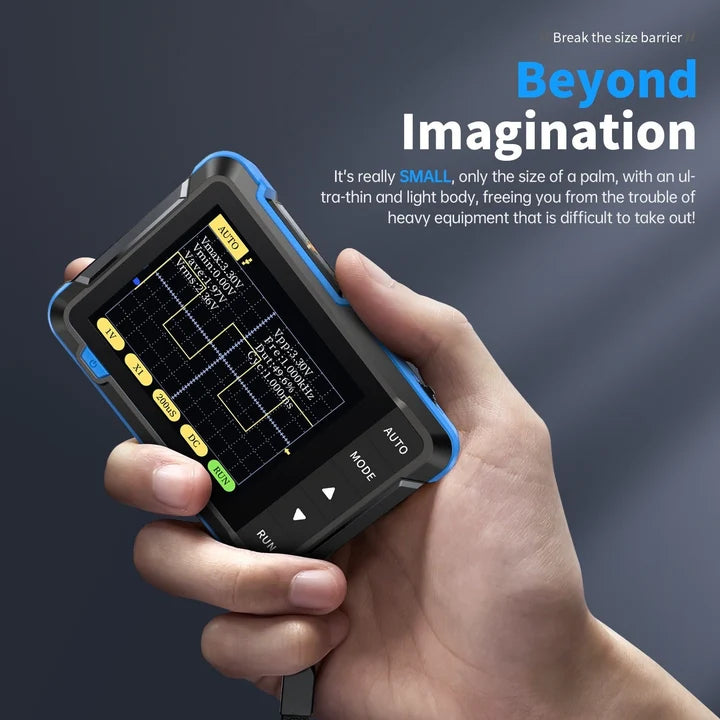 FNIRSI DSO-152 200KHz 2.5MS/s Mini Pocket Handheld Digital DSO Oscilloscope