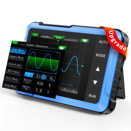 FNIRSI DSO-510 10MHz 48MS/s Mini Handheld Digital Oscilloscope Signal Generator
