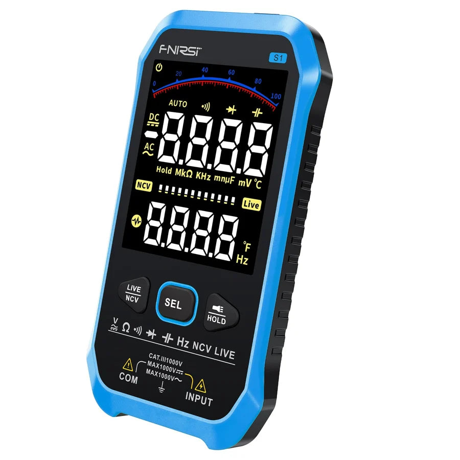 FNIRSI S1 Large Screen Digital Display Smart Multimeter