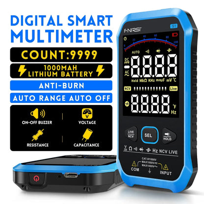 FNIRSI S1 Large Screen Digital Display Smart Multimeter