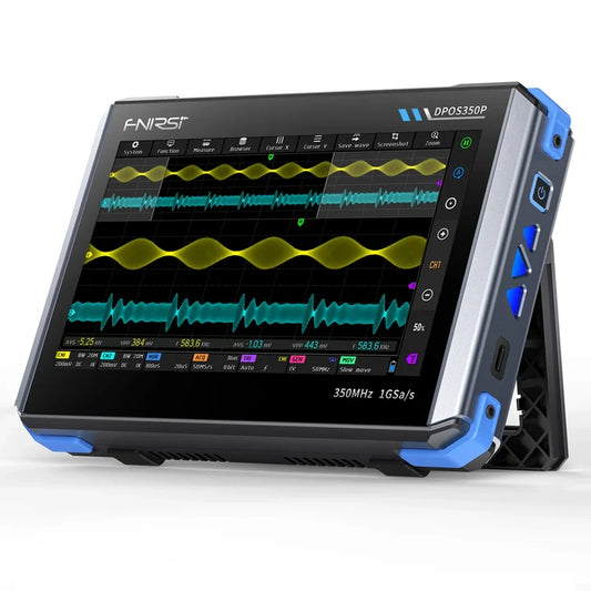 FNIRSI DPOS350P 4-IN-1 350MHz 1GSPS Tablet Oscilloscope Signal Generator Spectrum Analyzer Frequency Response Analyzer