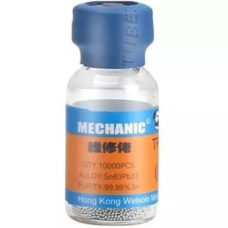 Mechanic Soldering Ball 0.2mm and 0.5mm With Tin 10000Pcs/Bottle XZ10