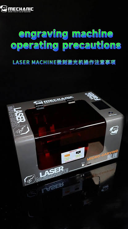 Mechanic Micro-Carving 5W Laser Machine for Remove Screen Stand / Back Glass Middle Frame / Camera Glass
