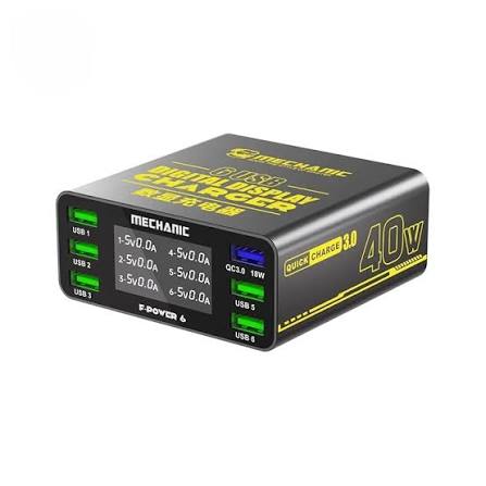 MECHANIC F-POWER 6P Fast Charging Multi-Port Charger