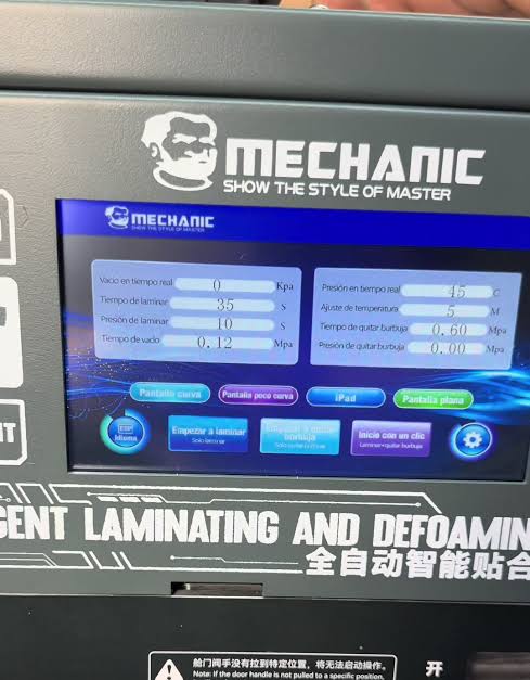 Mechanic Gan-18 Fenix 16-inch Intelligent Laminating and Defoaming Machine for Mobile Phone / Tablet