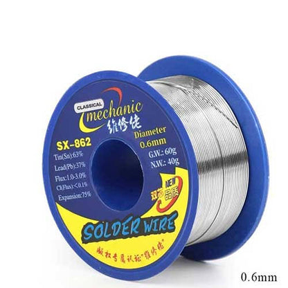 MECHANIC SX862 Double Rosin Hole Solder Wire 0.6mm