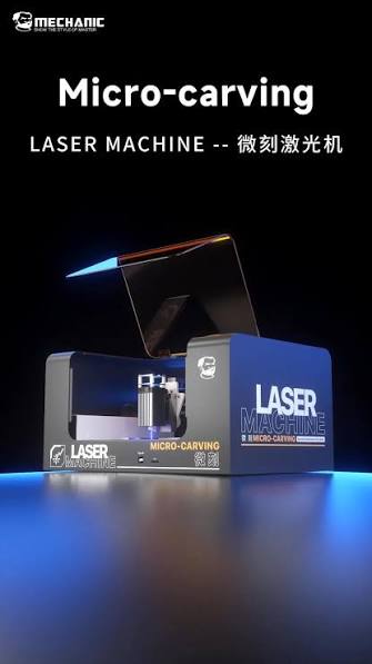 Mechanic Micro-Carving 5W Laser Machine for Remove Screen Stand / Back Glass Middle Frame / Camera Glass