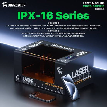 Mechanic Micro-Carving 5W Laser Machine for Remove Screen Stand / Back Glass Middle Frame / Camera Glass