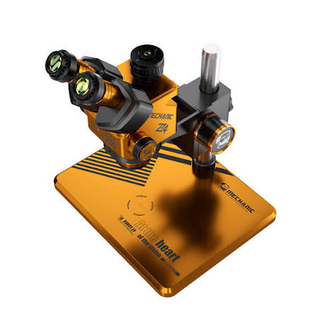 MECHANIC ROBOT Z4 6.5-60X Trinocular Stereo Microscope for Mobile Phone Repair Motherboard PCB Component Welding Detection Tool