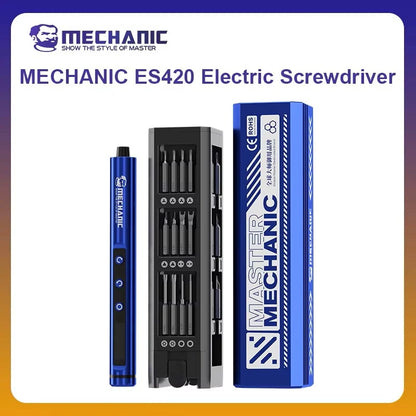 Mechanic ES420 42-in-1 Electric Screwdriver Set for Mobile Phone Disassembly Repair