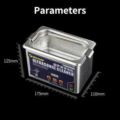 Mechanic iClean-E08P 360° Deep Ultrasonic Cleaning Machine for Motherboard / Accessories / Glasses