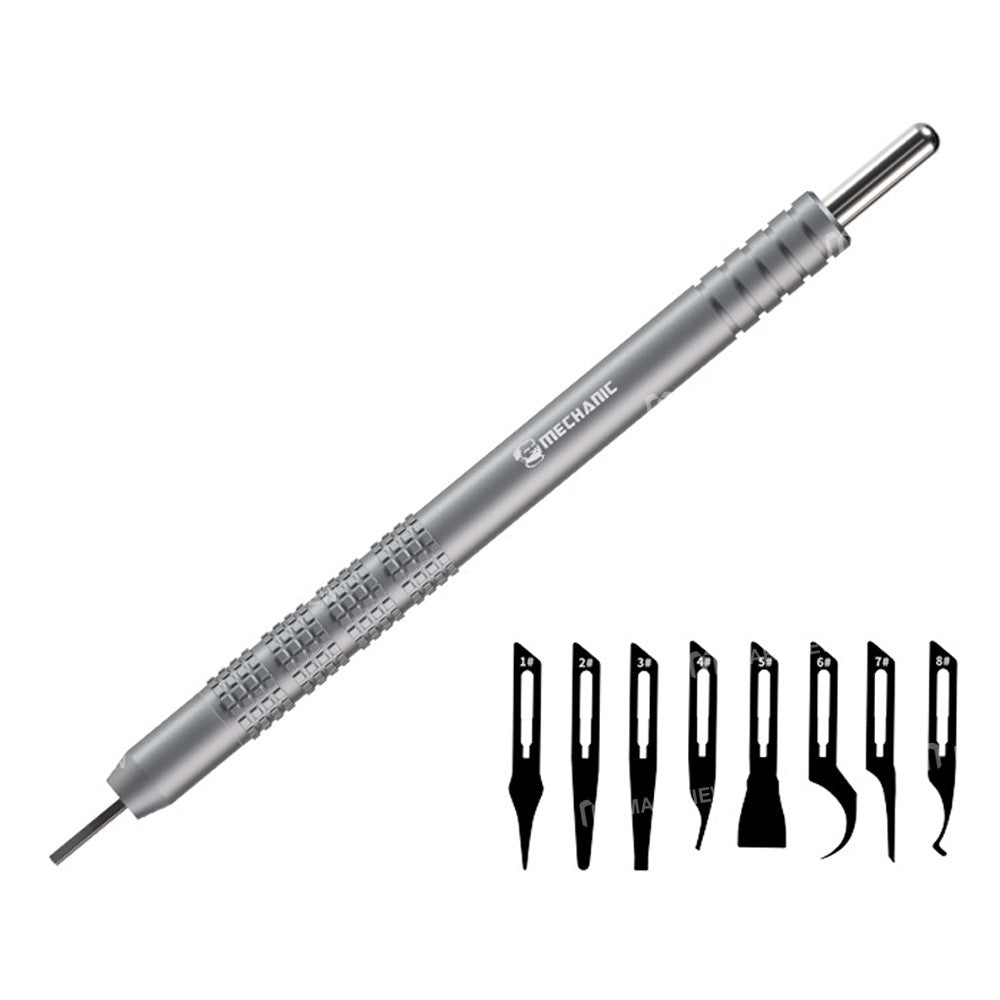 MECHANIC KH-001 Non-slip Quick Release Knife Side Adhesive Removal Pry Blade Phone PCB Motherboard Disassemble Repair Tool