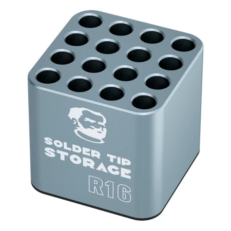 Mechanic R16 Soldering Tips Protection Storage Box Support C115 / C210 / C245 / T12 Tips
