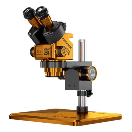 MECHANIC ROBOT Z4 6.5-60X Trinocular Stereo Microscope for Mobile Phone Repair Motherboard PCB Component Welding Detection Tool